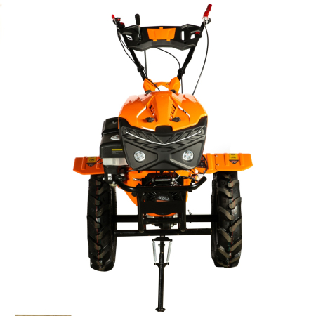 Motocultor Detoolz 15CP 420CC, benzina, 4T, 3 viteze, pornire manuala, cu roti [2]