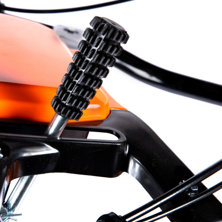 Motocultor DETOOLZ 7CP 280CC, motorina, 4T, 3 viteze, pornire manuala, cu roti [18]