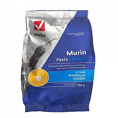 Antidaunatori - Momeală rodenticidă Murin Extreme Pasta