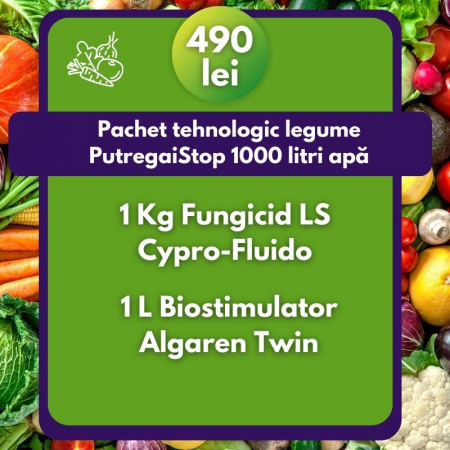 Pachete comerciale - Pachet tehnologic legume Putregai Stop pentru 1000 L Apă