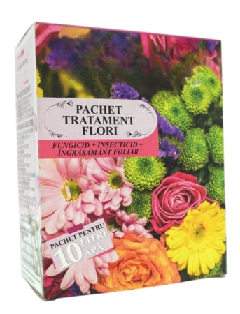 Îngrășăminte - Pachet tratament flori pentru 10 Litri apă