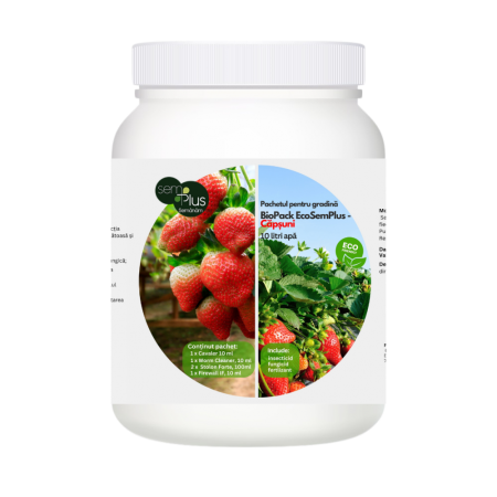 Agricultura ecologică - Pachetul pentru grădină BioPack EcoSemPlus-Căpșuni