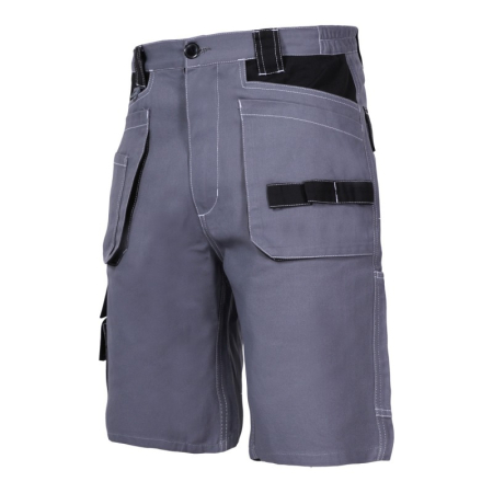 Organizare depozitare, protectie - PANTALON LUCRU BUMBAC SCURT / GRI - XL/H-182