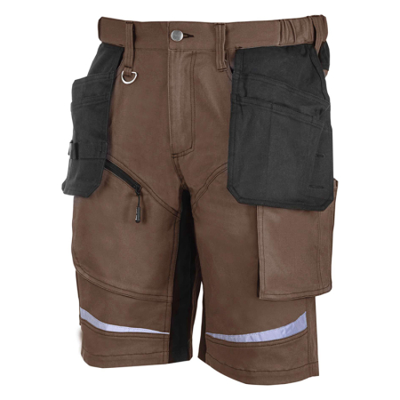 Organizare depozitare, protectie - PANTALON LUCRU SLIM-FIT SCURT / MARO - XL