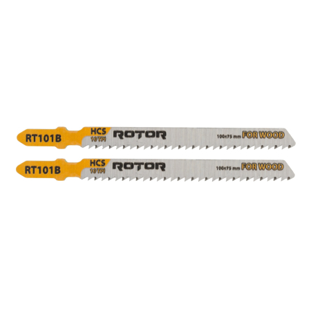 Întreținere casă și fermă - Panza fierastrau pendular pentru lemn, 100x75 mm Set 2 buc ROTOR RT101B