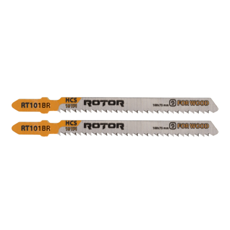 Întreținere casă și fermă - Panza fierastrau pendular pentru lemn, 100x75 mm Set 2 buc ROTOR RT101BR