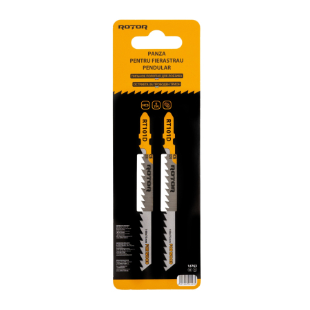 Panza fierastrau pendular pentru lemn, 100x75 mm Set 2 buc ROTOR RT101D [1]