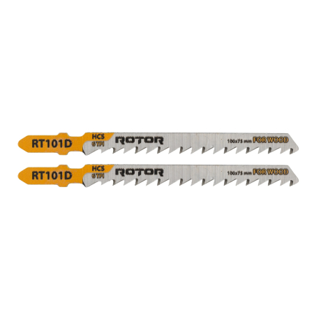 Întreținere casă și fermă - Panza fierastrau pendular pentru lemn, 100x75 mm Set 2 buc ROTOR RT101D