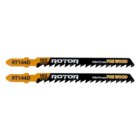 Întreținere casă și fermă - Panza fierastrau pendular pentru lemn, 100x75 mm Set 2 buc ROTOR RT144D