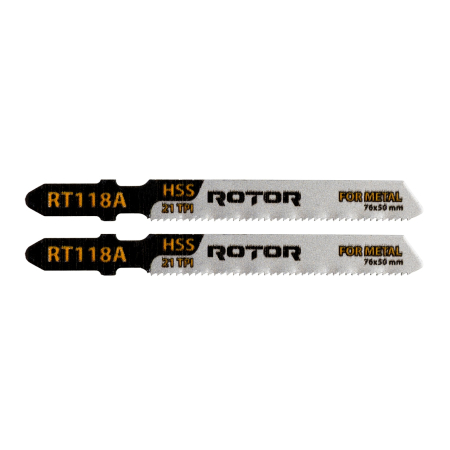 Întreținere casă și fermă - Panza fierastrau pendular pentru metal, 76x50 mm Set 2 buc ROTOR RT118A