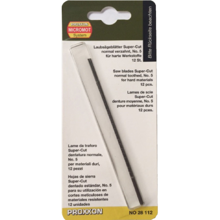 Panze fara pin pentru traforaj, Proxxon 28112, 36 TPI, 12 buc [1]