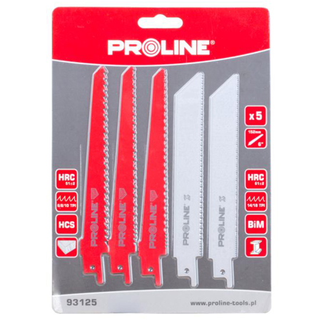 Consumabile si accesorii - PANZE FIERASTRAU ELECTRIC ORIZONTAL - LEMN/METAL, 5/SET