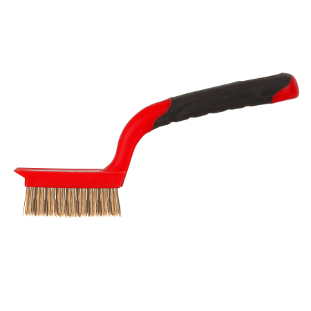 Constructii - PERIE CURATARE CU FIRE ALAMA 5X11 RANDURI - 180MM