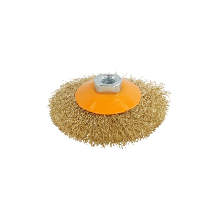 Întreținere casă și fermă - Perie de sarma conica ROTOR 125mm M14