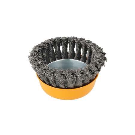 Perie de sarma tip cupa cu noduri rasucite ROTOR 100mm M14 [1]