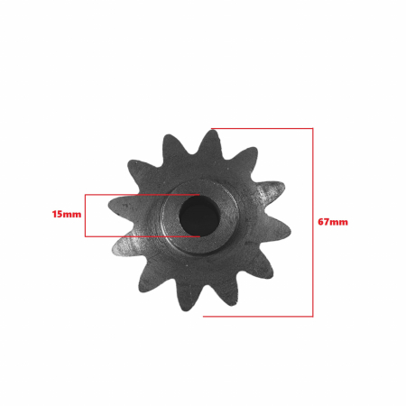 Pinion betoniera HCM400, 150L, Elefant [3]