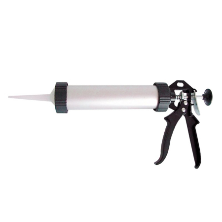 Etansare - PISTOL SILICON CU TUB DOZATOR SI MANER ALUMINIU 225MM