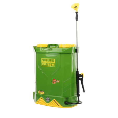 Întreținere casă și fermă - Pompa de stropit cu acumulator 18L PartnerPro PP-18SB, 12V / 8Ah, 2.6 L/min