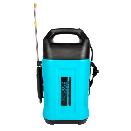 Atomizoare, vermorele,  accesorii - Pompa de stropit cu acumulator Li-Ion, Detoolz 8L