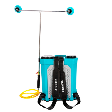Pompa de stropit Detoolz cu acumulator, capacitate 16L, cu paleta de amestecare [14]