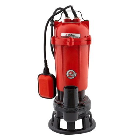 Întreținere casă și fermă - Pompa drenaj submersibila monoetajata Elefant WQCD10-10-0.95F , 750 W , 2850 rot / min , cu tocator