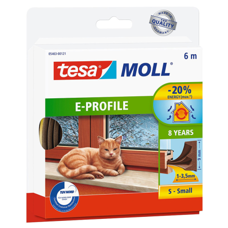 Constructii - PROFIL ETANSARE TIP-E (1-3.5MM) - 9MM/6M / MARO