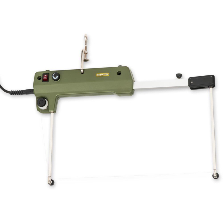 Întreținere casă și fermă - Proxxon 27084, Aparat pentru taiat cu fir cald THERMOCUT 650, max 650mm, fir drept, 220V, 60W, 100 - 350 °C, include bobina fir 30m