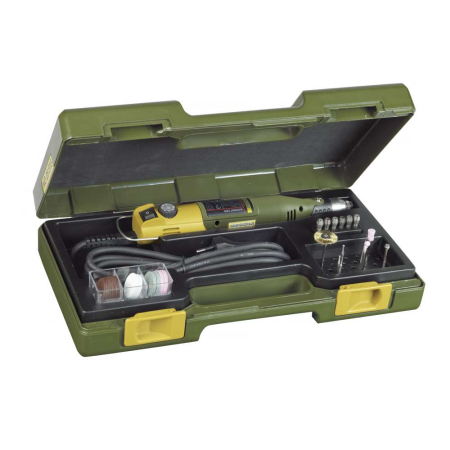 Întreținere casă și fermă - Proxxon 28430, Set pentru gaurit-frezat MICROMOT 230/E, 6000-22000 rpm, 80W, + geanta si accesorii