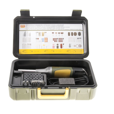 Proxxon 28485, Masina de gaurit-frezat cu gat lung LBS/E, 5000-20000 rpm, 100W, + geanta si accesorii [1]