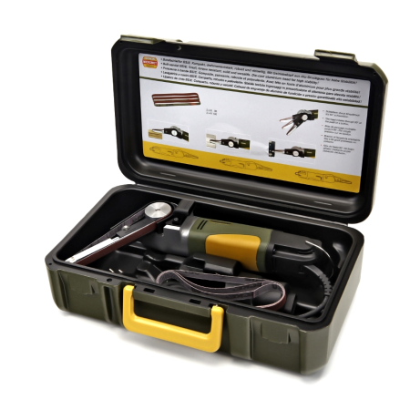 Proxxon 28536, Minislefuitor de tip curea BS/E, cap oscilant, 225-450 rpm, 80W, + geanta si accesorii [3]