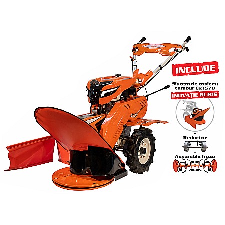 Întreținere casă și fermă - Utilaj multifuncțional RURIS 7800CRT + Accesorii