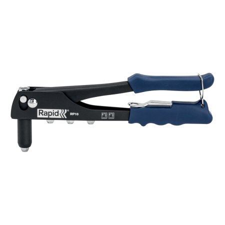 Rapid 5000523, Cleste pop nituri Hobby RP10 cu 4 capete nituire interschimbabile, 3.2/4.0/4.8mm [1]