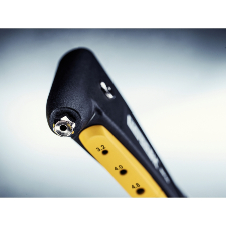 Rapid 5001139, Cleste pop nituri RP40, cap de nituire universal, etrier incorporat, 3.2/4.0/4.8mm [6]