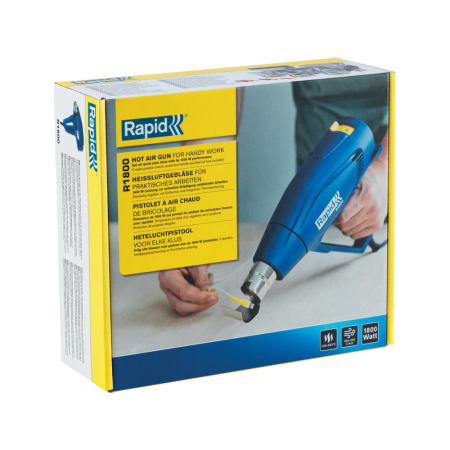 Rapid 5001341, Pistol cu aer cald R1800, temperatura reglabila in 2 trepte 300 si 550 grade, 1800W, 250-450l/min [4]