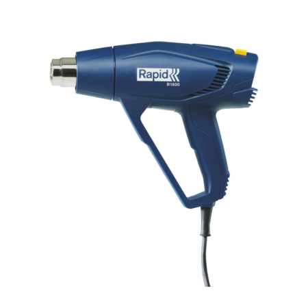 Rapid 5001350, Set pistol cu aer cald R1800, temperatura 300-550 grade, 1600W, debit reglabil in 2 trepte 250-450l/min, + geanta de transport si accesorii [4]
