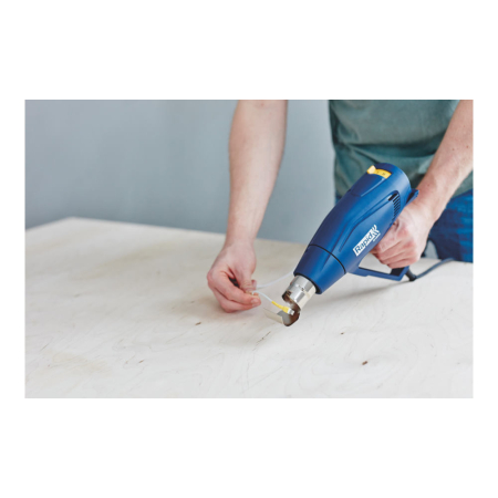 Rapid 5001350, Set pistol cu aer cald R1800, temperatura 300-550 grade, 1600W, debit reglabil in 2 trepte 250-450l/min, + geanta de transport si accesorii [11]