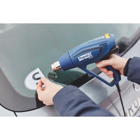 Rapid 5001352, Pistol cu aer cald R2000, 2000 W, 3 trepte temperatura si debit, 250 - 500 l/min, 60-600 °C, + geanta [5]