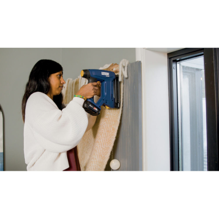 Rapid 5001509, P4A, Pistol capsator cu acumulator (doar corpul) BTX553, functional cu capse No.53 si cuie No.8, Bosch Power for All Alliance [13]