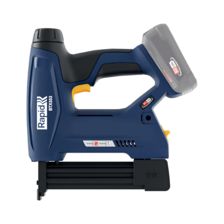 Întreținere casă și fermă - Rapid 5001509, P4A, Pistol capsator cu acumulator (doar corpul) BTX553, functional cu capse No.53 si cuie No.8, Bosch Power for All Alliance