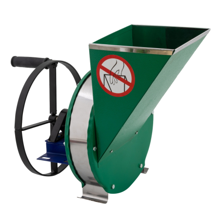 Razatoare fructe manuala, fulie atasare motor, Partial Inox Vinita, 200 kg/h [2]