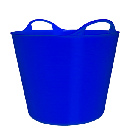 Casă - RECIPIENT FLEXIBIL CU MANERE - 27L / ALBASTRU