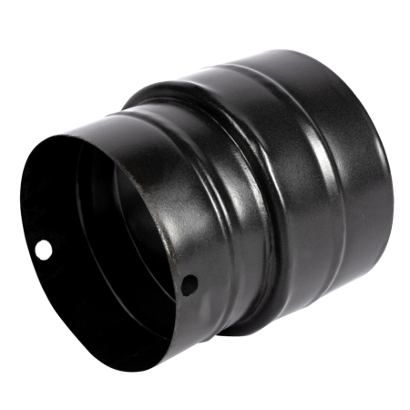 Reductie burlan pentru soba, 120mm, ø130mm, Gri Mat [2]