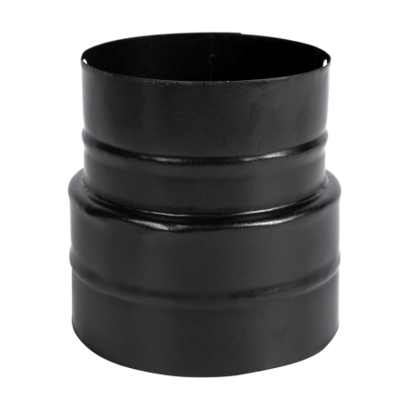 Reductie burlan pentru soba, 120mm, ø130mm, Gri Mat [1]