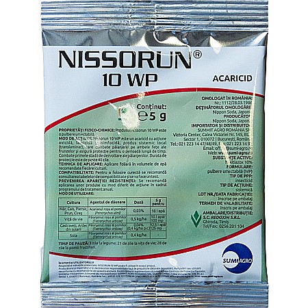 Acaricide - Acaricid Nissorun 10 WP