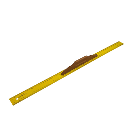 Scule de mana - RIGLA METALICA CU SCALA METRICA SI MANER LEMN 800MM