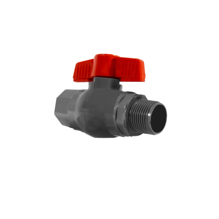 Robinet apa filet interior-exterior PLAMIX PVM - 3/4&quot; PVC [1]