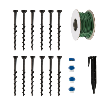 Robot de tuns gazon, 18 cm, acumulator 2Ah, 600 mp [12]