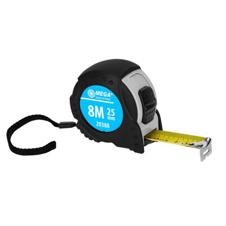 Scule de mana - RULETA CAUCIUCATA CU DUBLA BLOCARE (CE) 5MX19MM