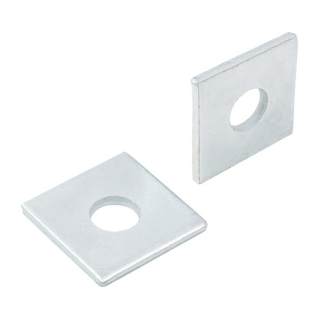 Piulite si saibe - SAIBE ZINCATE PATRATE M14 (16/40MM), 50/SET