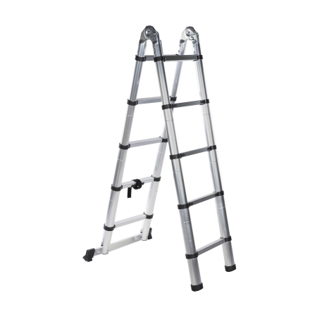 Scara telescopica dubla 3.2m - 10 trepte [3]